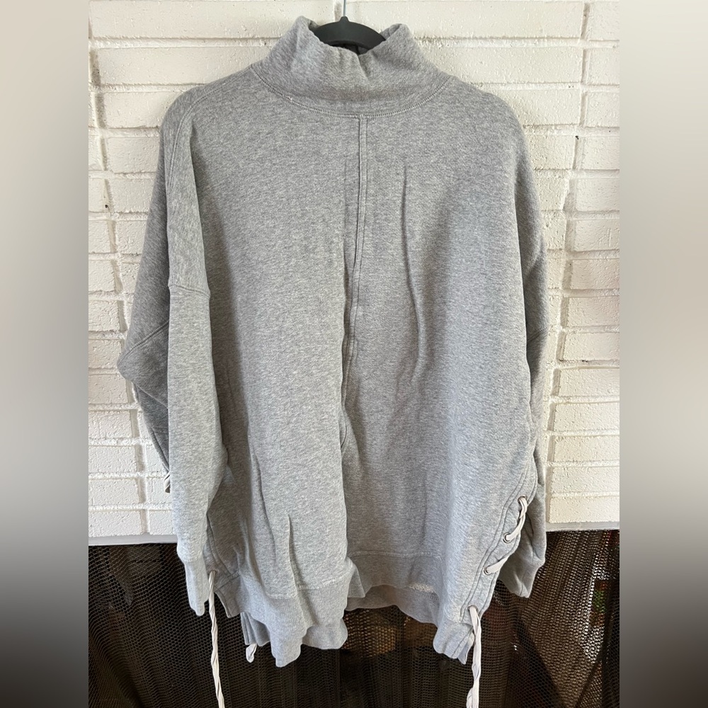 Free People Mockneck Sweatshirt